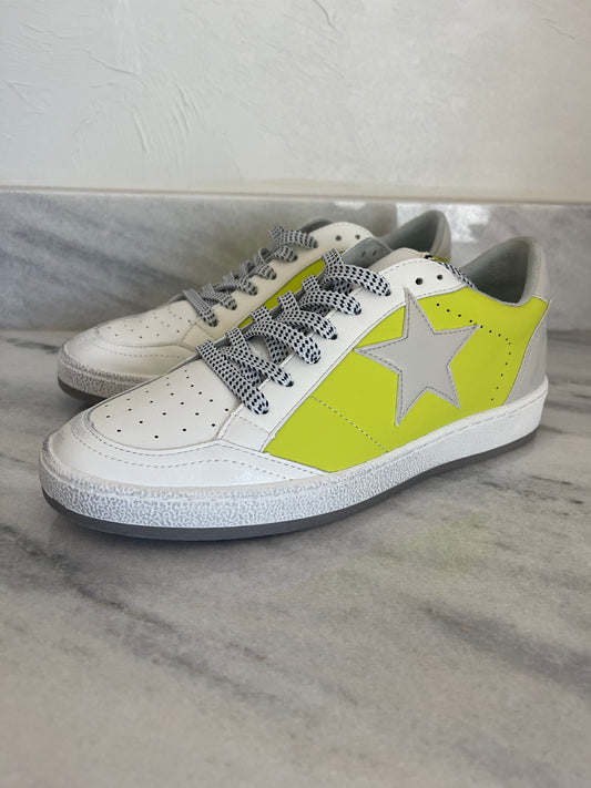 Crew Lime Sneakers