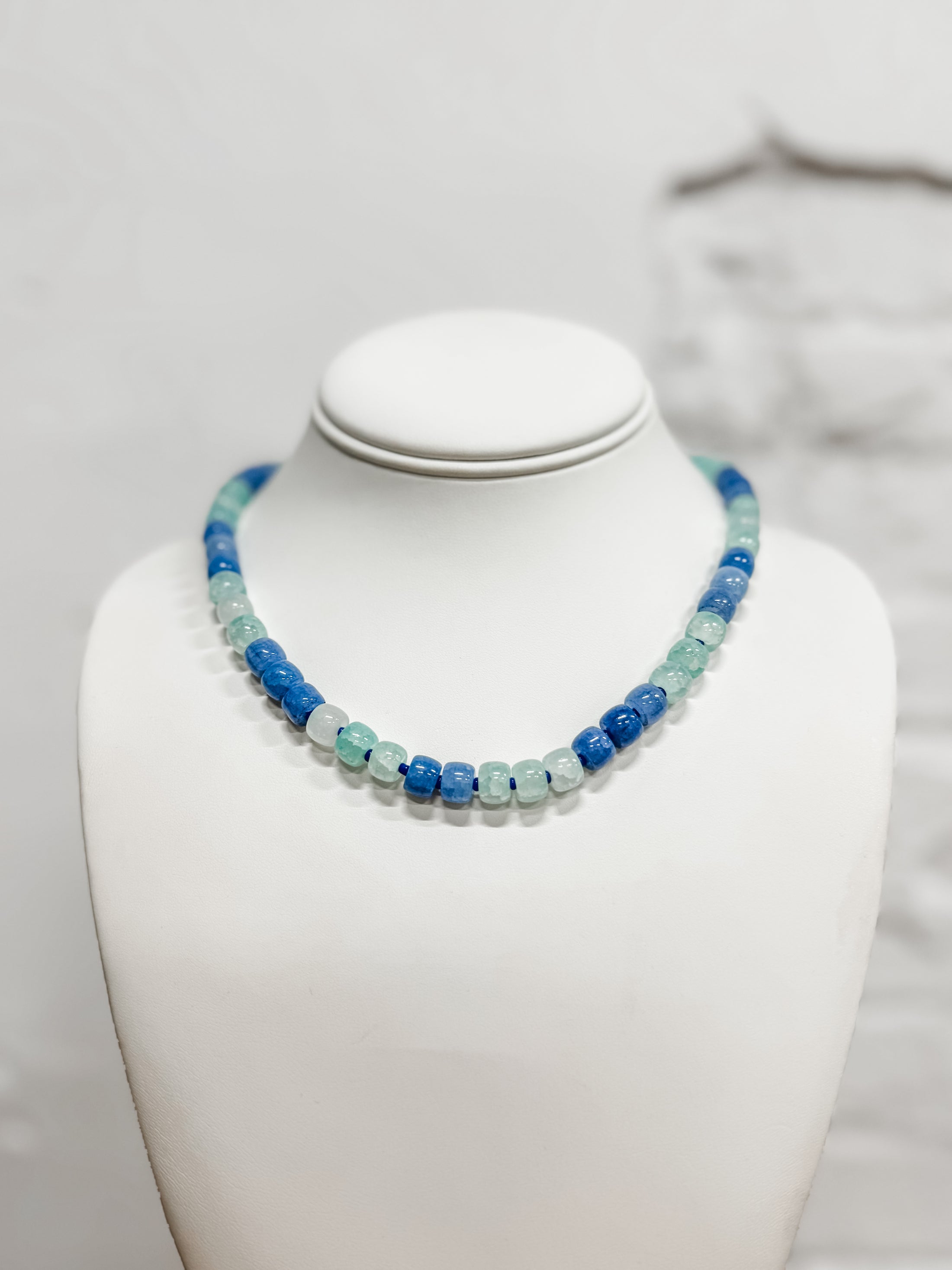 Deep Water Horizon Glads Bead Necklace