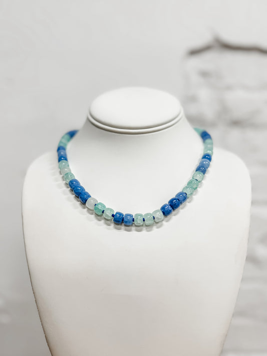 Deep Water Horizon Glads Bead Necklace