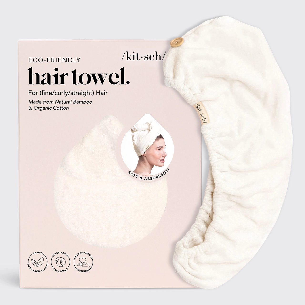 KITSCH Quick Dry Hair Towel