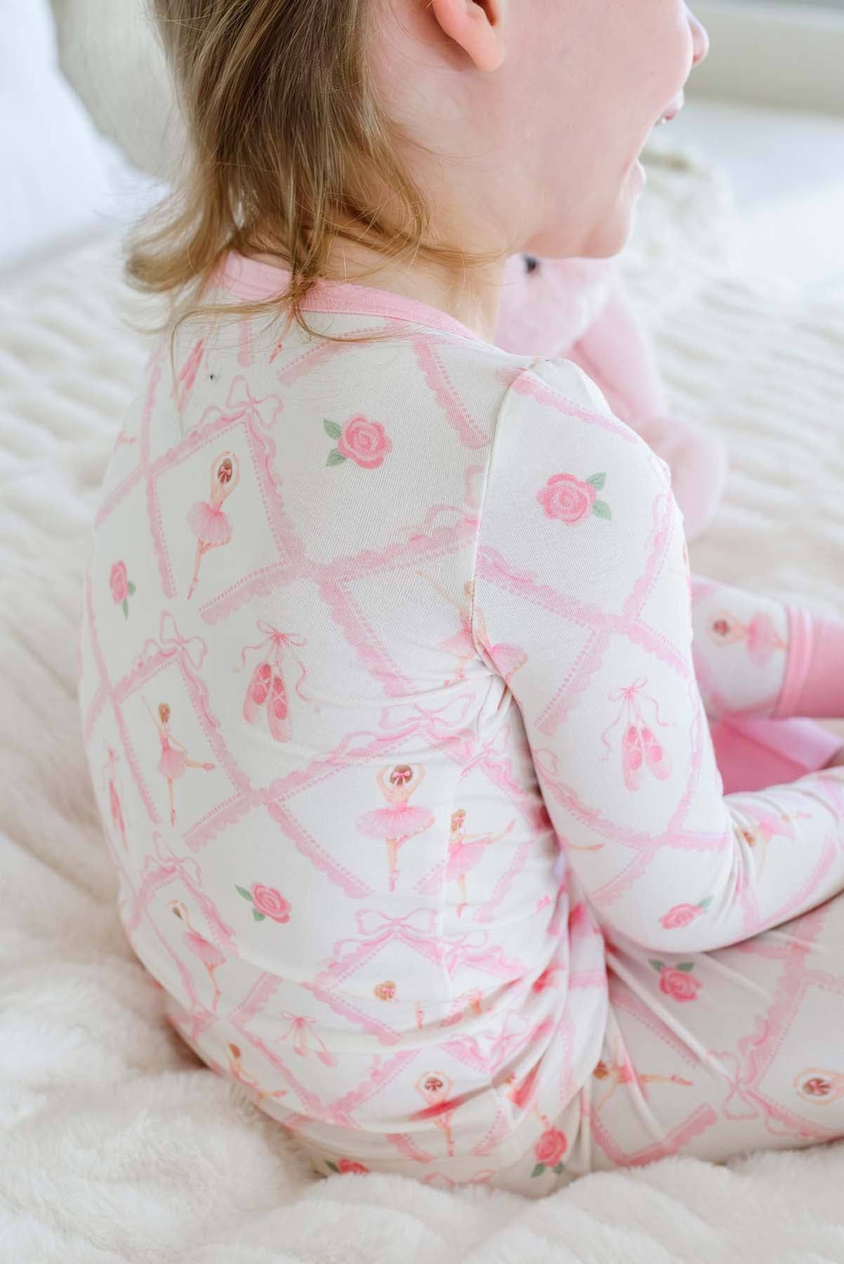 Two-Piece Bamboo Pajama Set | Darling Ballerina