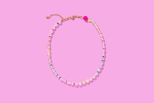 Jenn Clear + Multi-Colored Necklace