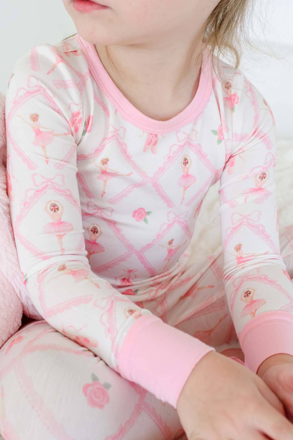 Two-Piece Bamboo Pajama Set | Darling Ballerina