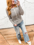 Load image into Gallery viewer, Z Supply Stella Striped Henley
