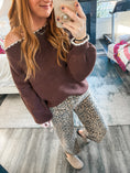 Load image into Gallery viewer, Natalie Sweater - Chocolate Cream
