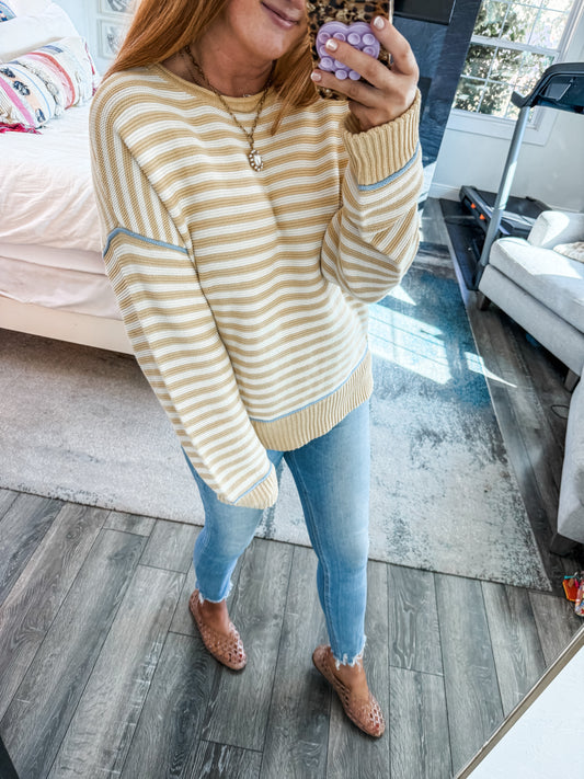 Sunshine Stripe Sweater