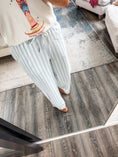 Load image into Gallery viewer, Kallie Striped Linen Pants
