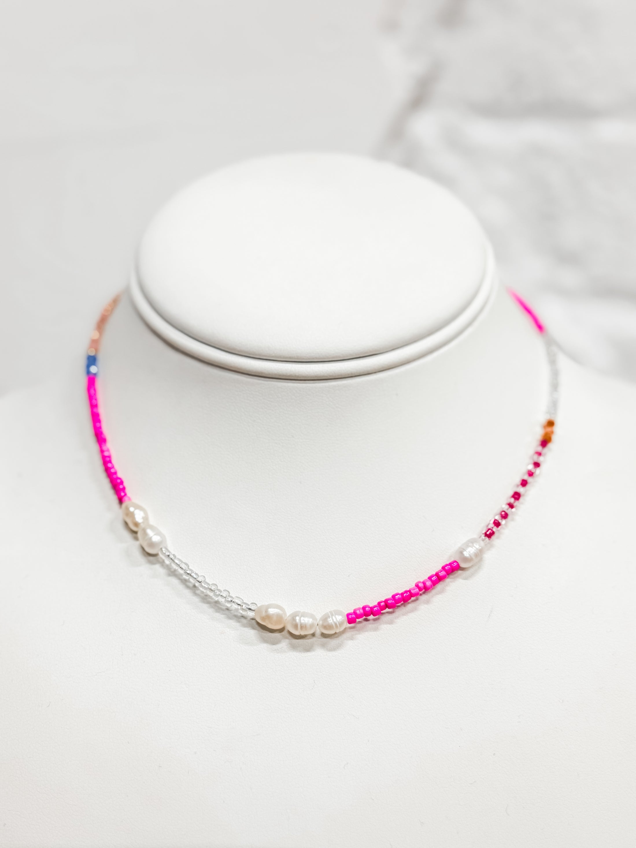 Luna Luxe Beaded Necklace