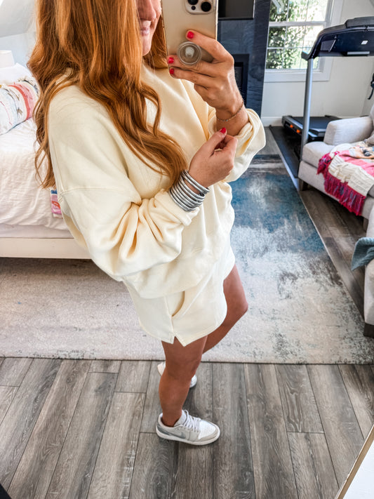 Nat Sweatshirt - Butter Yellow