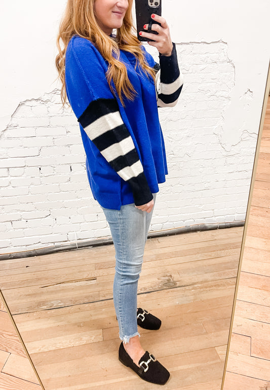 Brianne Sweater - Royal Blue