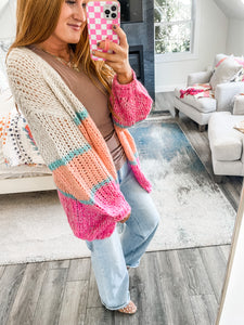 Tayler Striped Cardigan