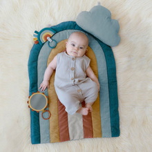 Load image into Gallery viewer, Ritzy Tummy Time Playmat - Rainbow
