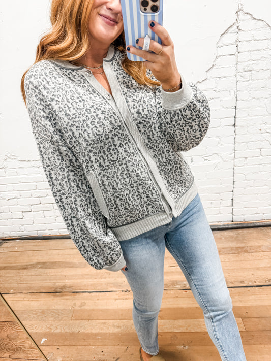 Baylor Leopard Jacket