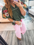 Load image into Gallery viewer, Madelyn Striped Pants - Pink
