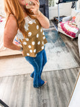 Load image into Gallery viewer, Jenna Satin Polka-Dot Top

