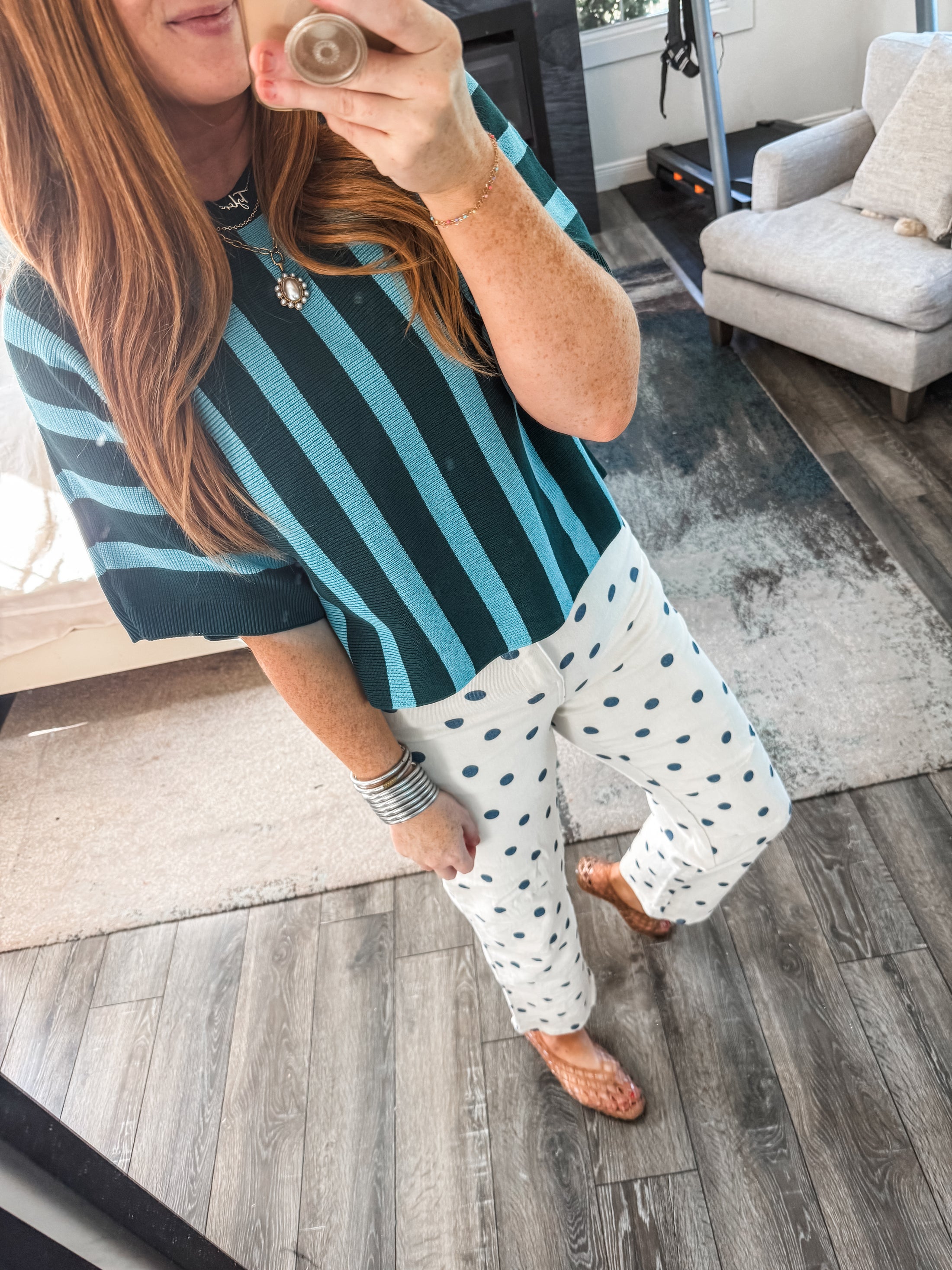 Emery Stripe Top