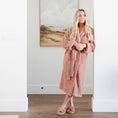 Load image into Gallery viewer, COZY BAMBONI ROBES: French Rose
