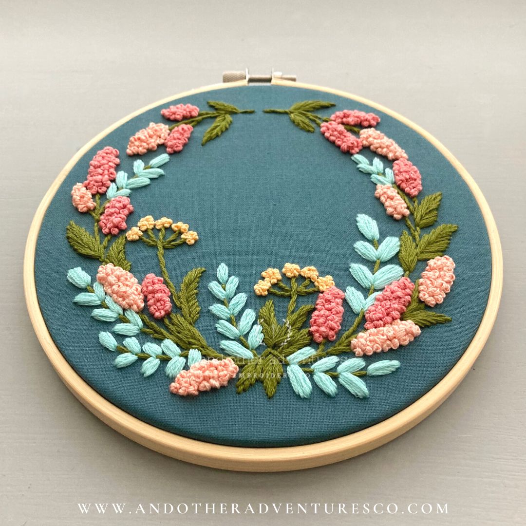 Hand Embroidery Kit - Kensington Spring