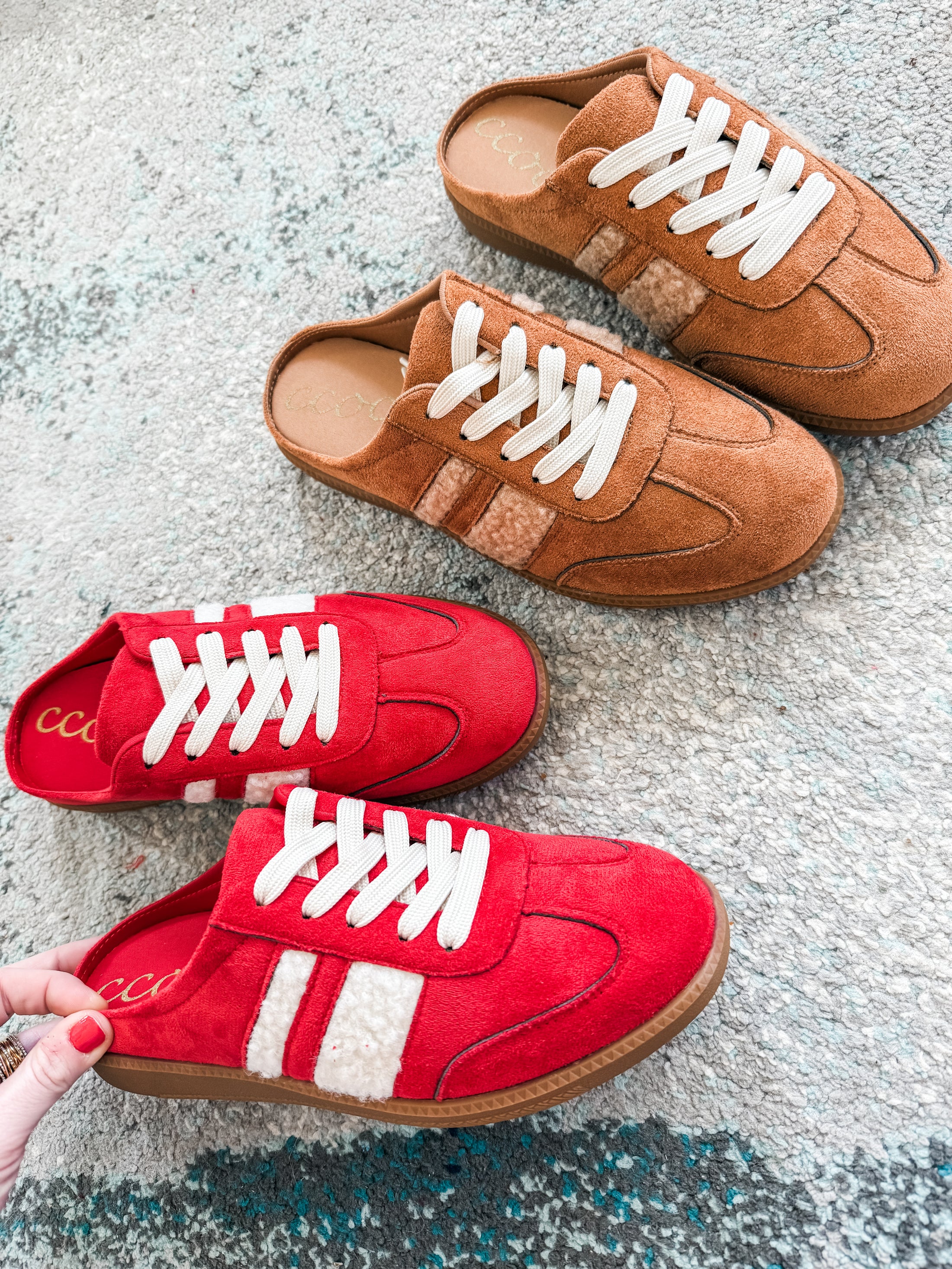 Sandra Sneaker Mule - Brown