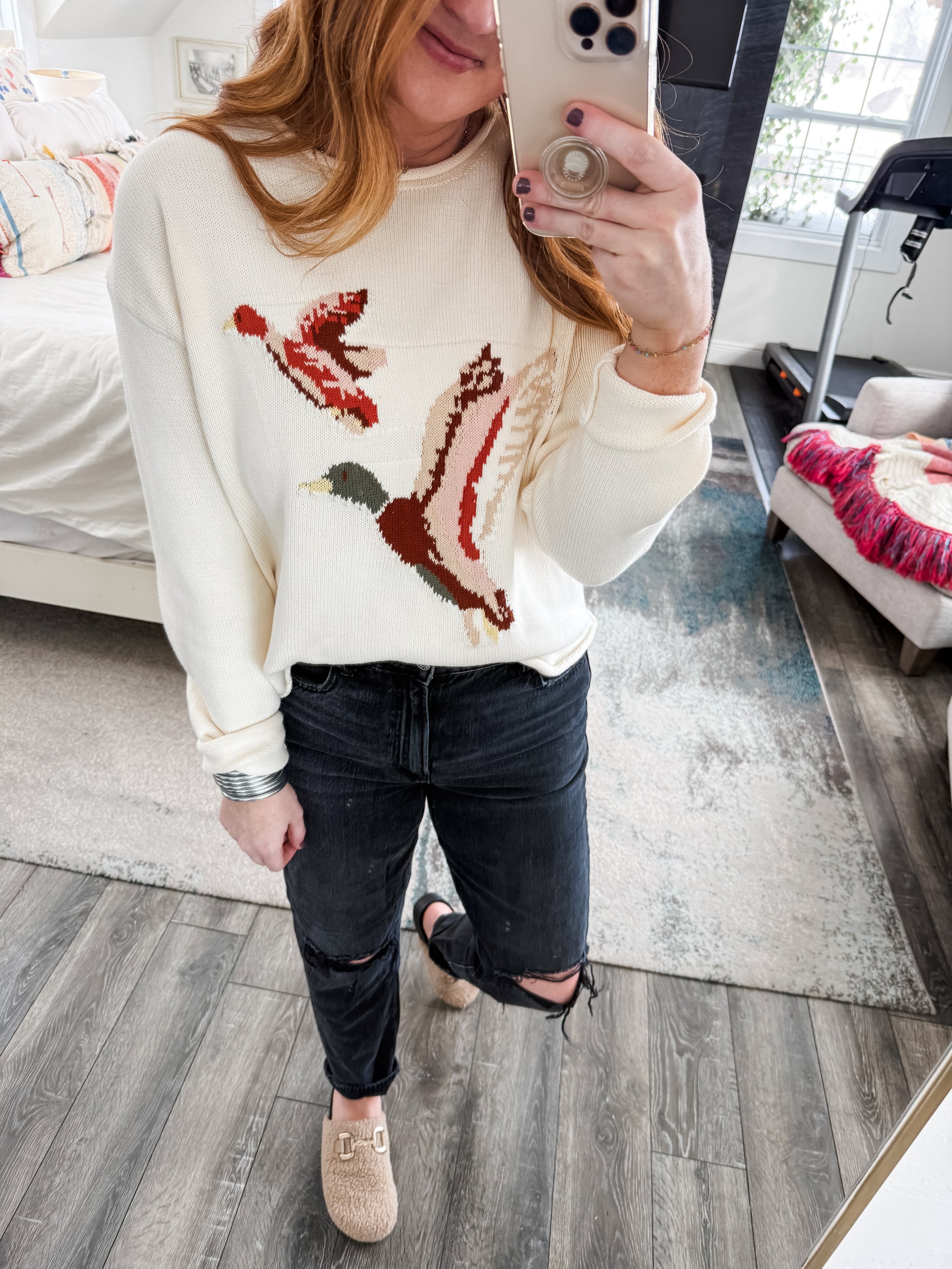Flying Duck Duo Sweater