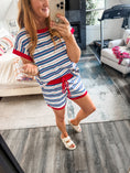 Load image into Gallery viewer, Baily Striped Set
