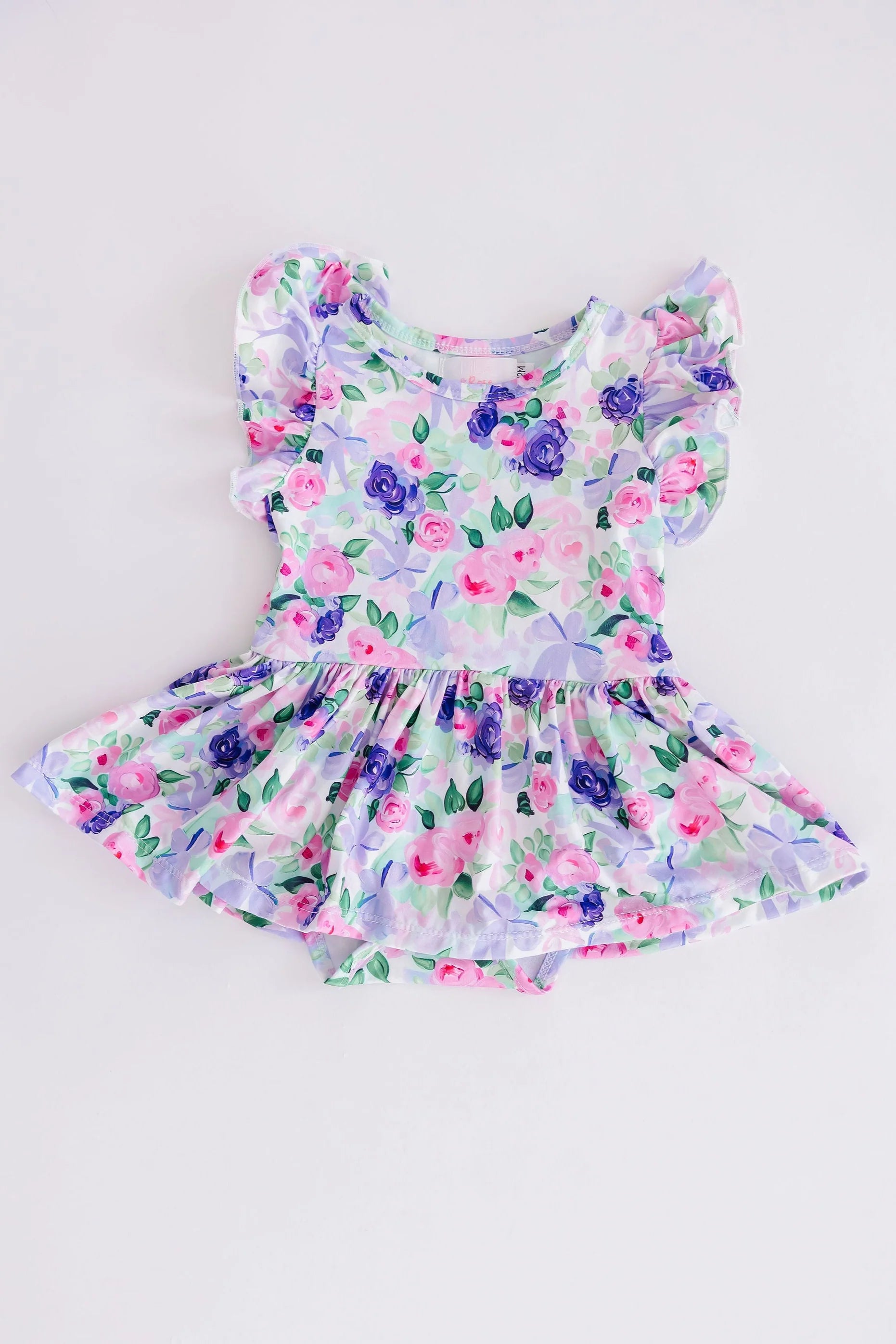 Lavender Love Twirl Bodysuit