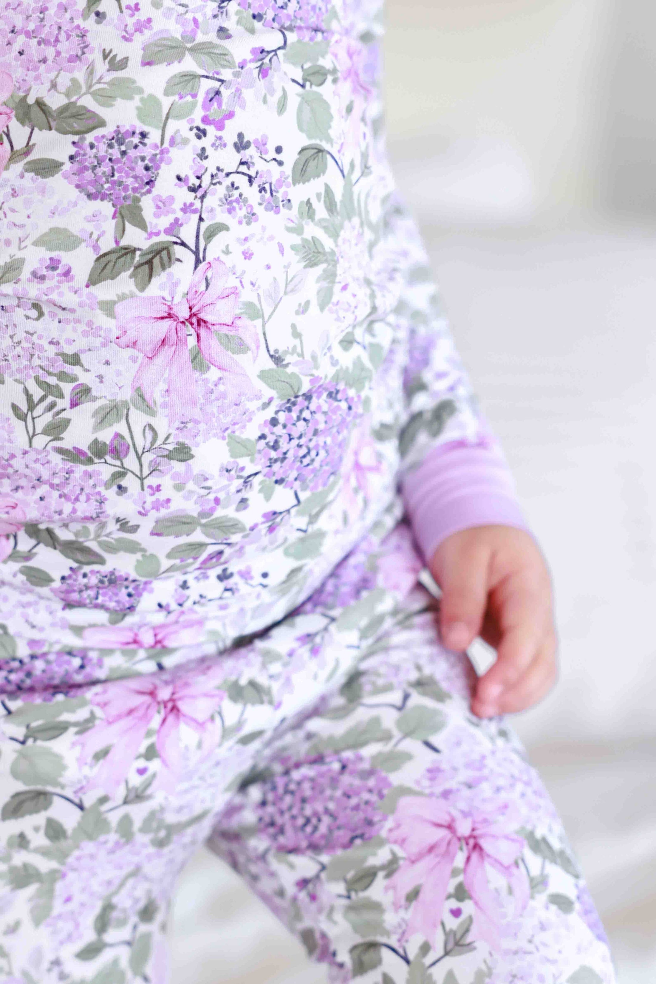 Two-Piece Pajama Set | Lavender Lullaby