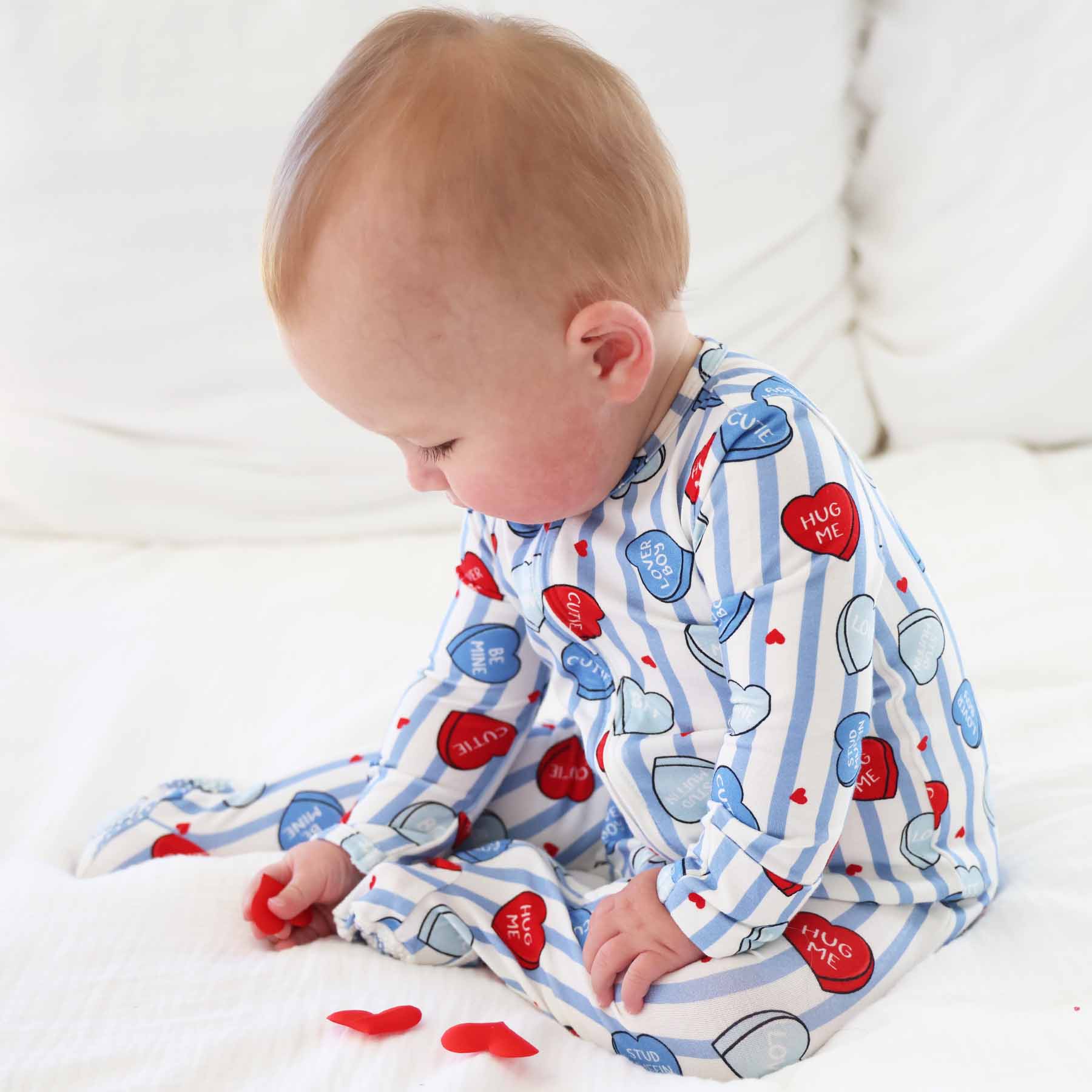 Sweet Like Candy Zipper Footie