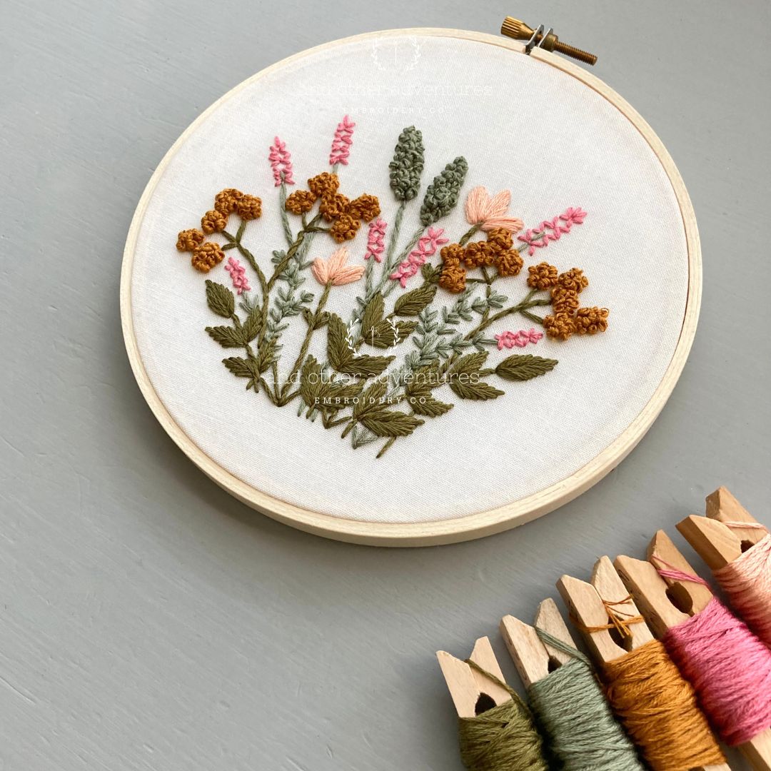 Hand Embroidery Kit - Desert Sunset Daydream