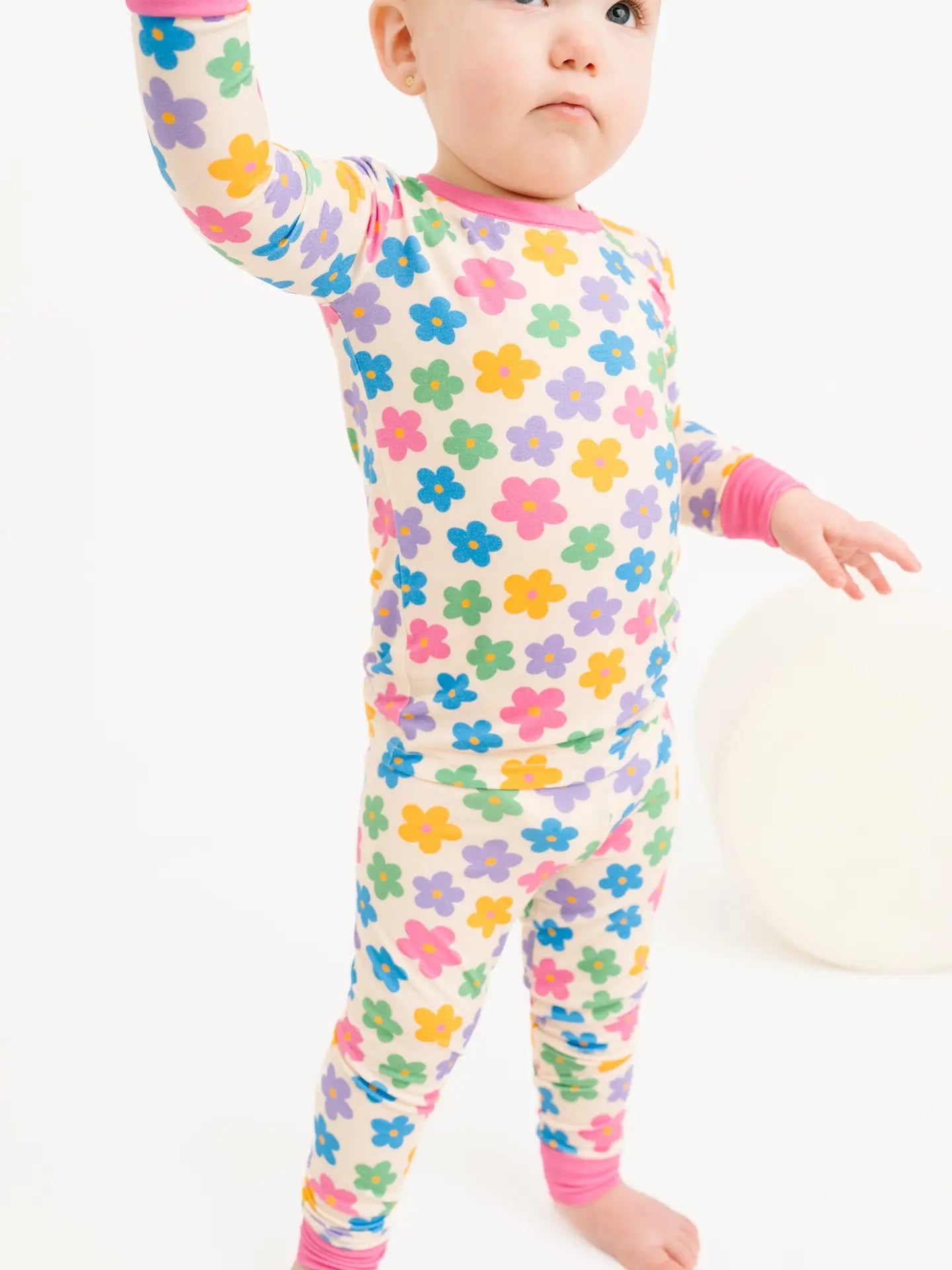 Retro Flower PJ Set
