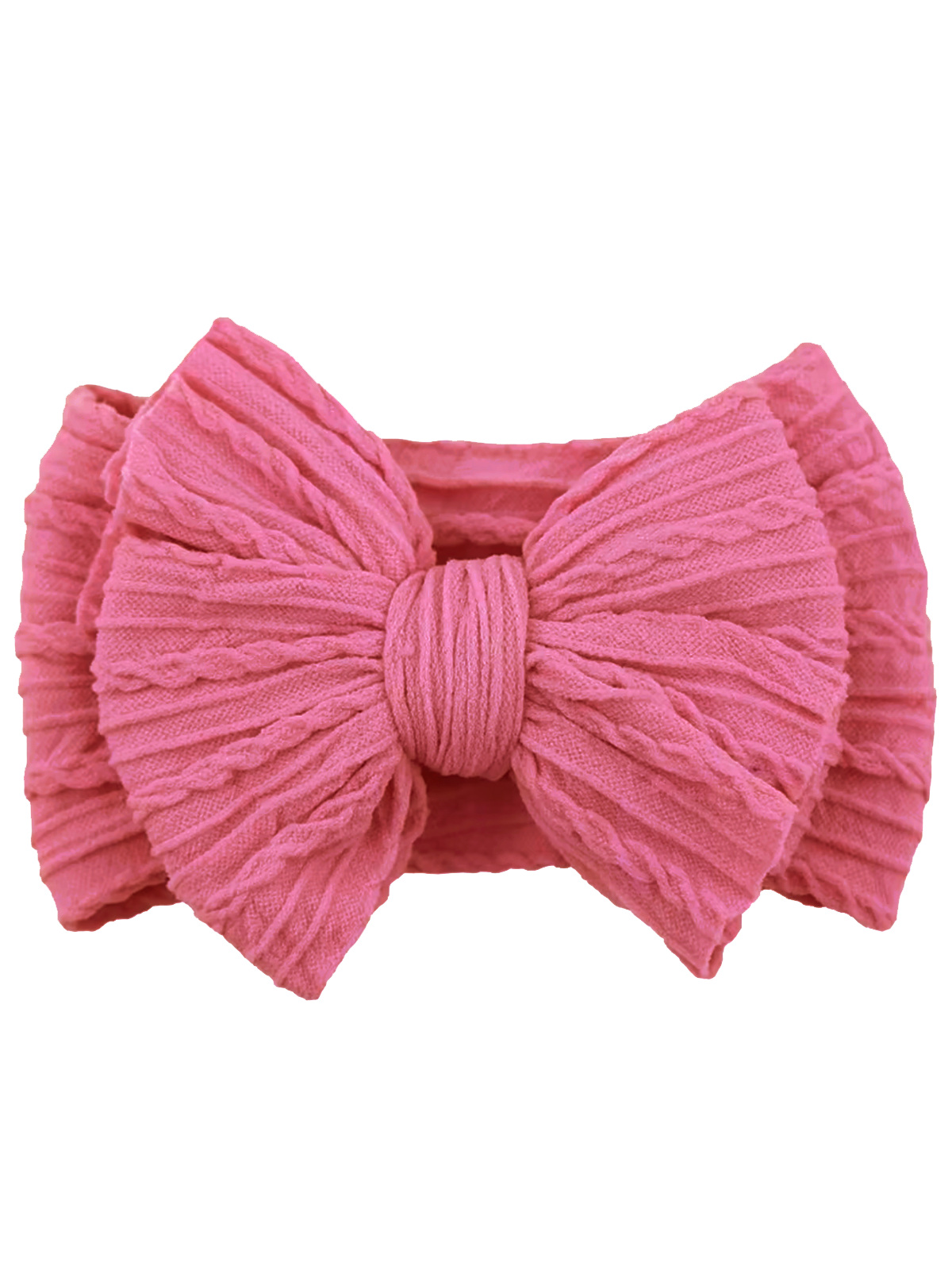 Luxe Stretch Bow - Rose