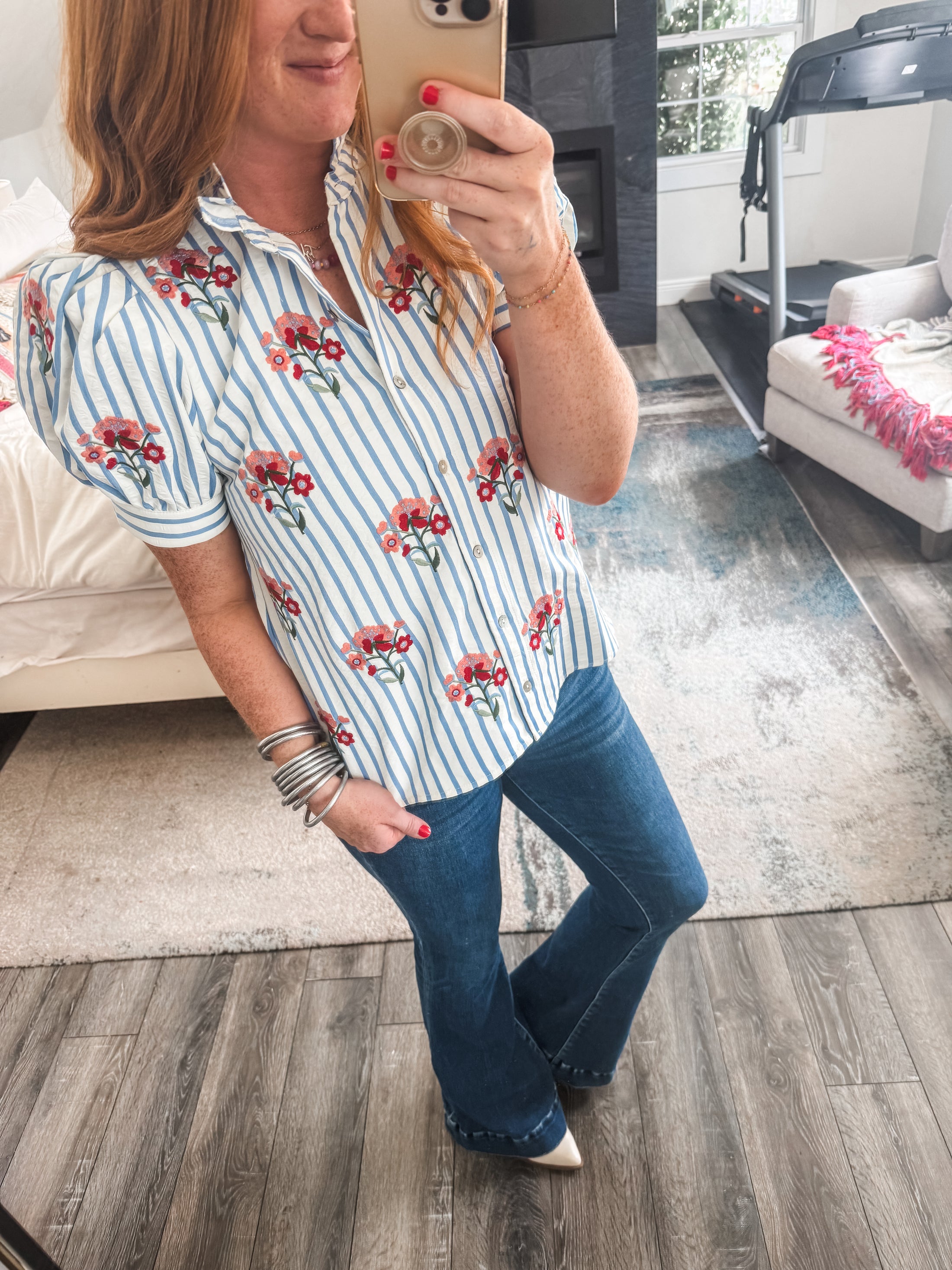 Indie Floral Top