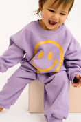 Load image into Gallery viewer, Violet Happy Sweatsuit
