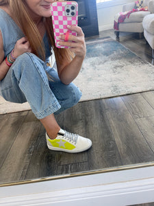 Crew Lime Sneakers