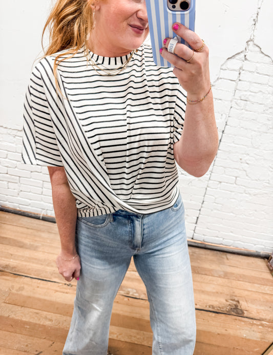 Charlotte Striped Top