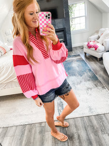 Mila Pullover - Pink