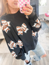 Load image into Gallery viewer, Football Ribbon Sweatshirt
