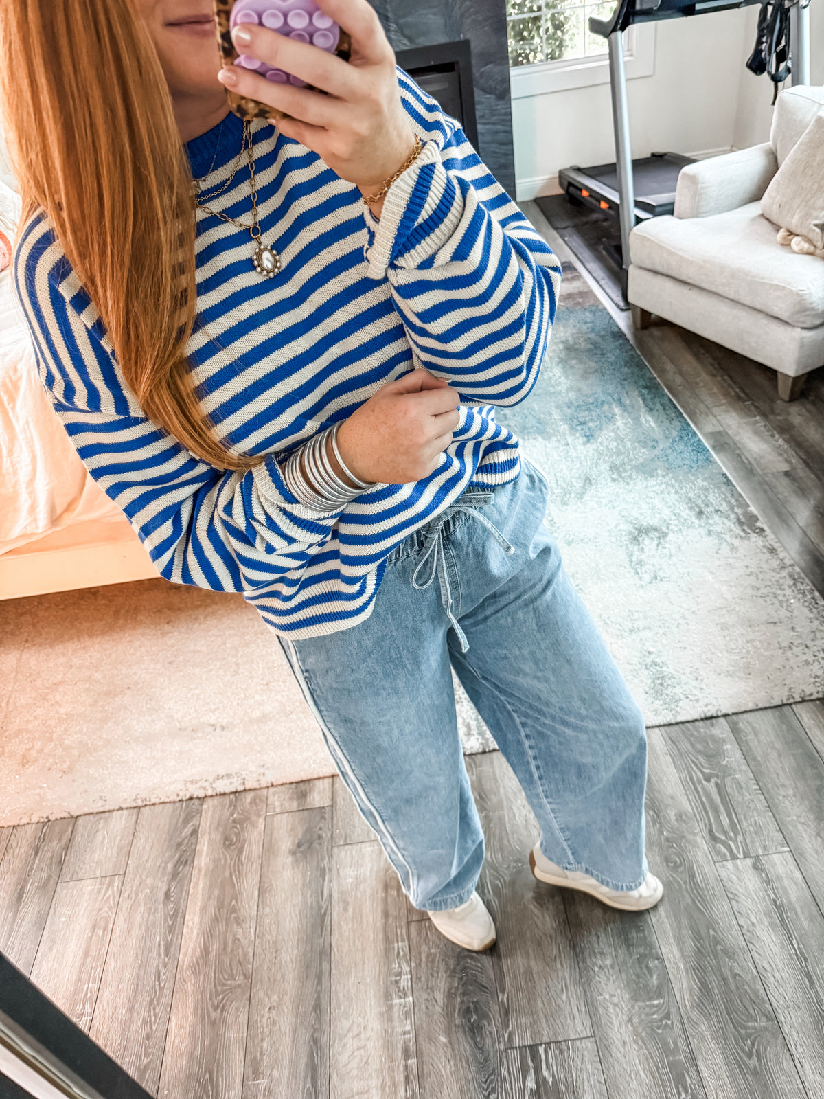 Ava Striped Sweater