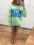 Load image into Gallery viewer, Mom Crewneck Sweatshirt - Mint
