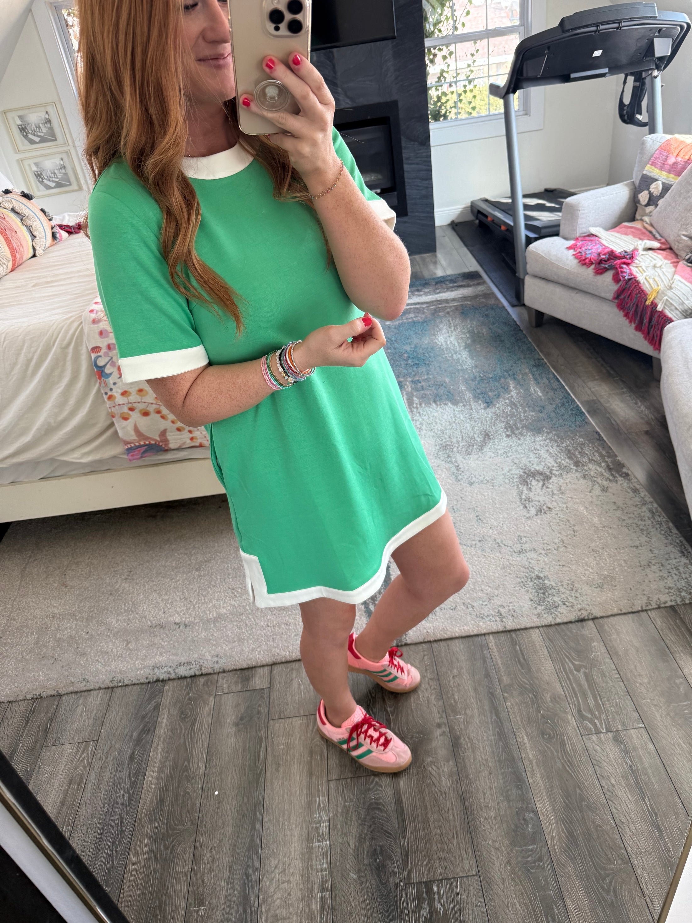Hattie Dress - Green