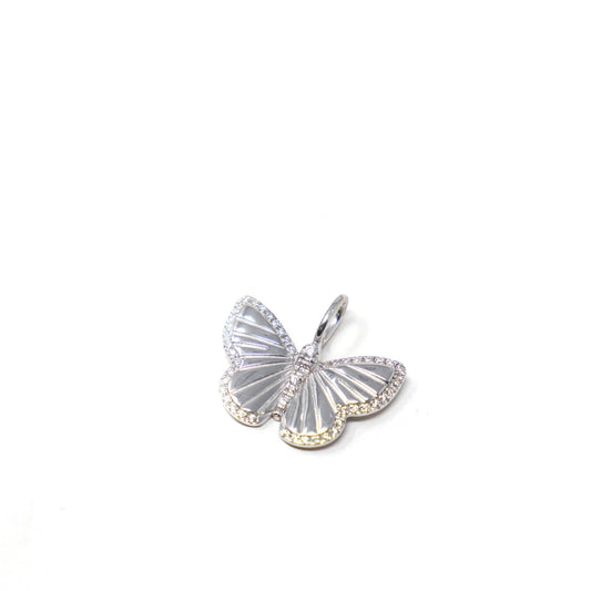 Butterfly Charm: Yellow Gold