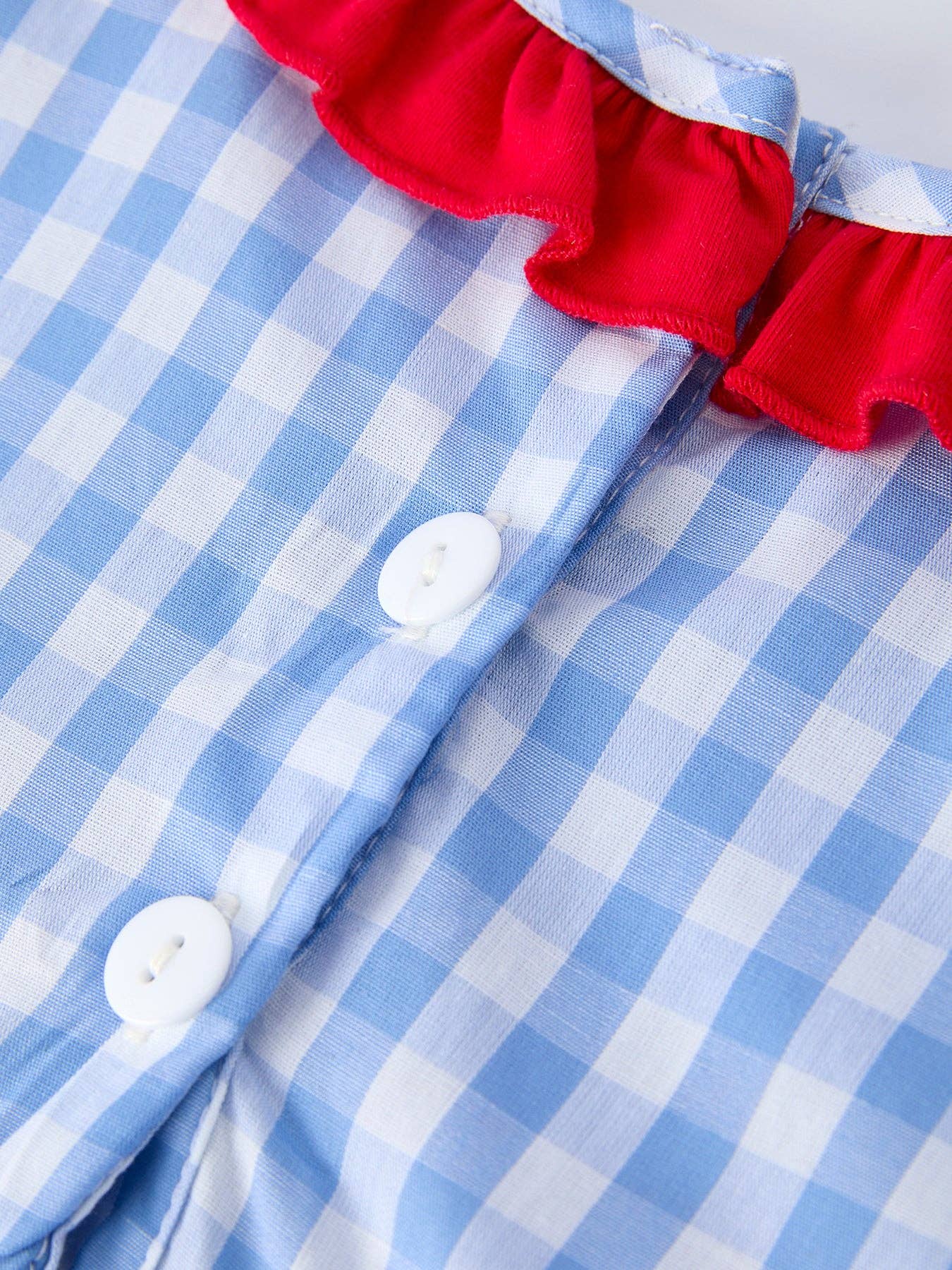 Red, White and Bows Dress