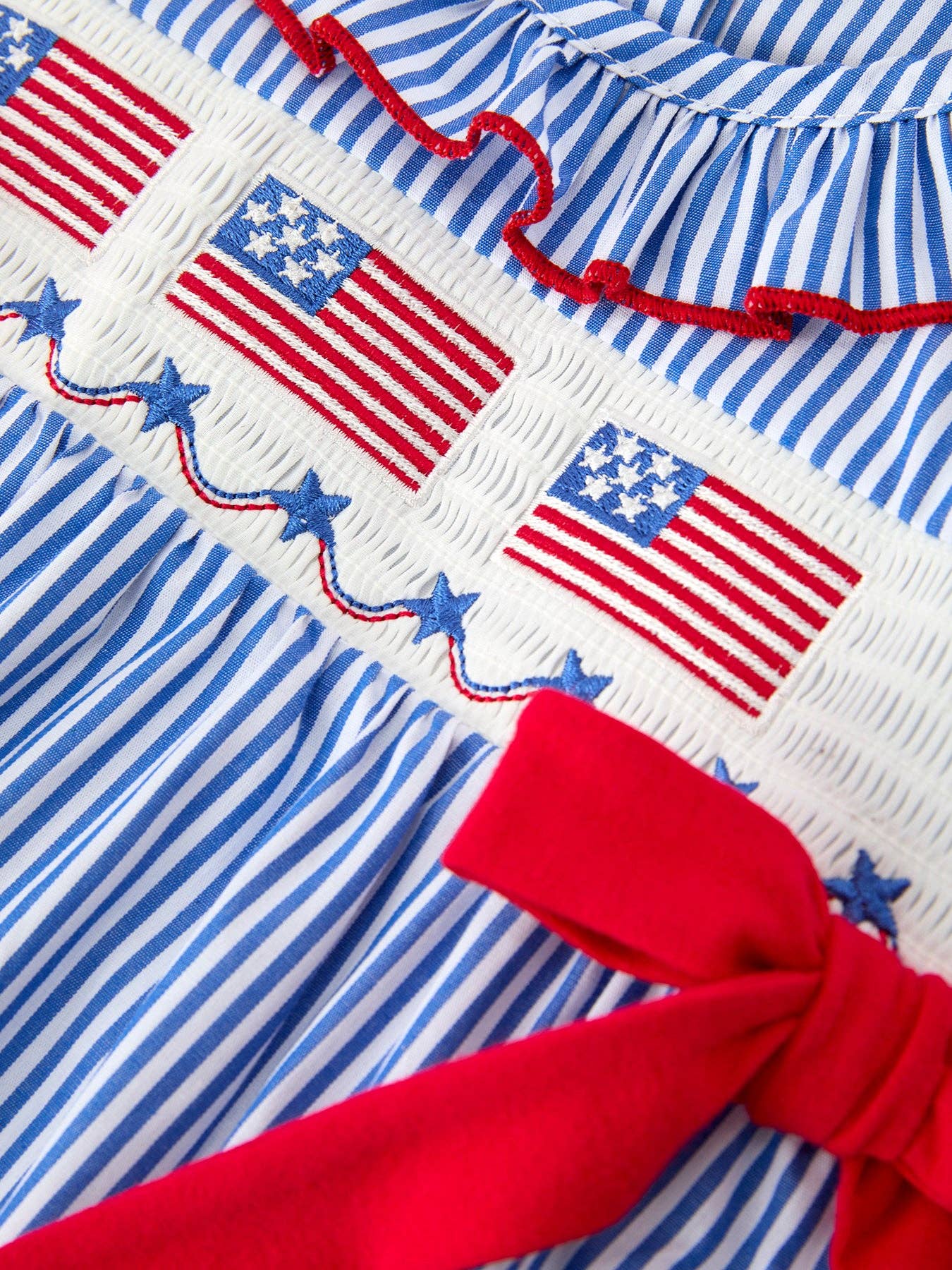 American Flag Romper