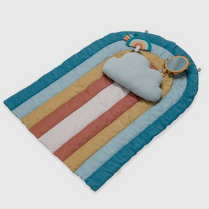 Ritzy Tummy Time Playmat - Rainbow