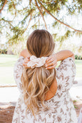 Load image into Gallery viewer, Oat Milk Jumbo Scrunchie
