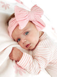 Load image into Gallery viewer, Luxe Stretch Bow - Ballerina Pink
