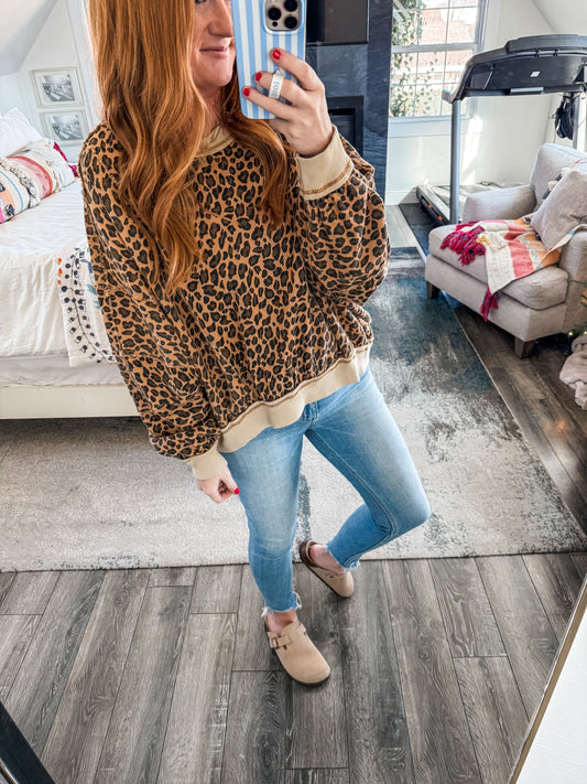 Whitley Leopard Sweater
