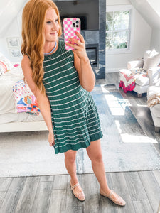 Nelly Striped Sweater Dress