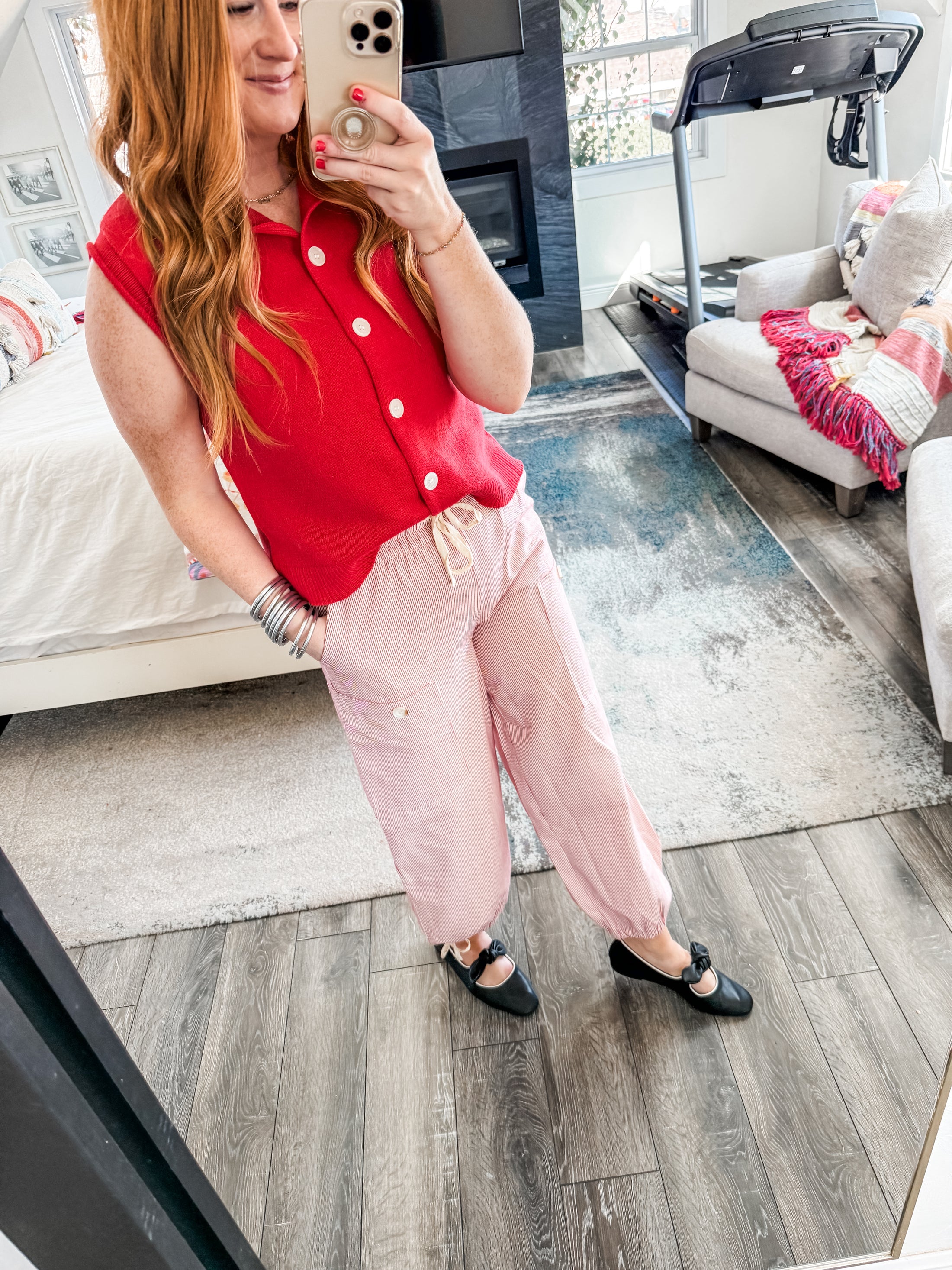 Layne Striped Cargo Pants