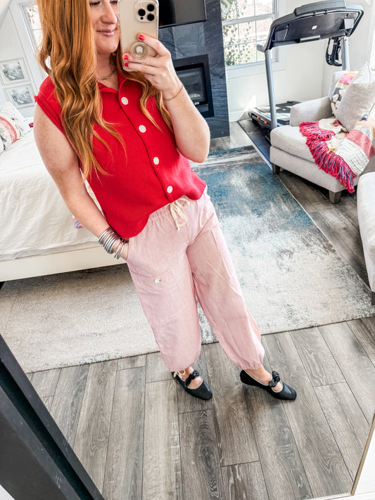 Layne Striped Cargo Pants